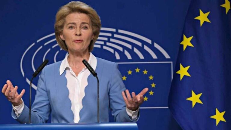 Von Der Leyen Anuncia Novas Sanções Contra Rússia Focadas em Importação de GNL, Cripto e Bancos