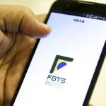 Aplicativo Caixa Econômica Federal- FGTS.