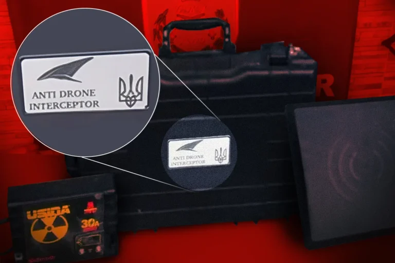 Sistema antidrone com brasão da Ucrânia é encontrado no Rio de Janeiro