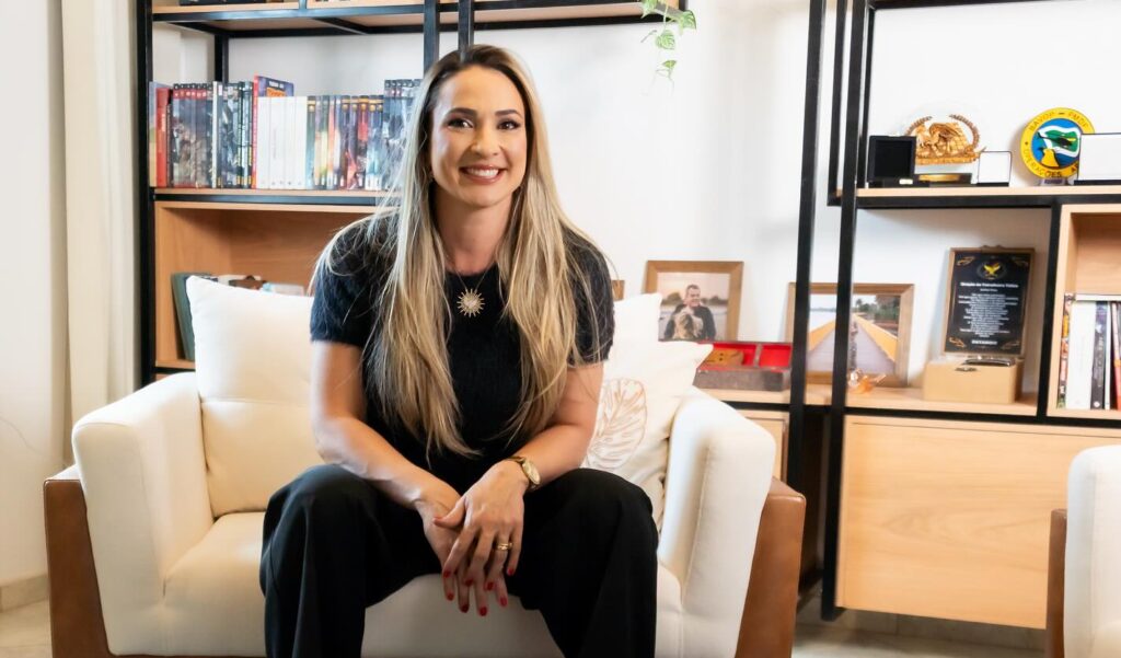 Mariana Naime candidata a deputada federal pelo PL no Distrito Federal em 2026