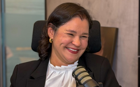 Manuela Andrade candidata a deputada distrital pelo Podemos no Distrito Federal em 2026